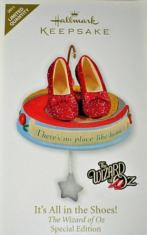 2011 It's All In The Shoes - Wizard of Oz - Ruby Slippers - Limited Edition